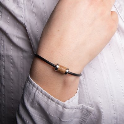 Pendentif TÔT'M-H brossé - solo [bois précieux Vieux chêne] - Bild 2