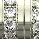 Inox - 16 diamants